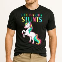 Funny I Do My Own Stunts Broken Arm Cute Magical Unicorn Performance Shirt