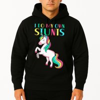 Funny I Do My Own Stunts Broken Arm Cute Magical Unicorn Hoodie