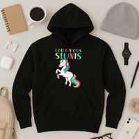 Funny I Do My Own Stunts Broken Arm Cute Magical Unicorn Hoodie