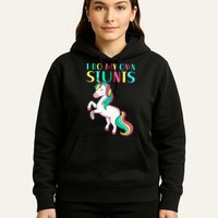 Funny I Do My Own Stunts Broken Arm Cute Magical Unicorn Hoodie