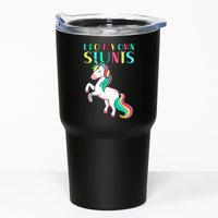 Funny I Do My Own Stunts Broken Arm Cute Magical Unicorn Tumbler