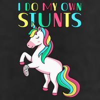 Funny I Do My Own Stunts Broken Arm Cute Magical Unicorn 25L Jumbo Tote