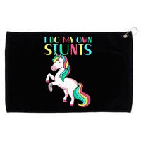 Funny I Do My Own Stunts Broken Arm Cute Magical Unicorn Grommeted Golf Towel