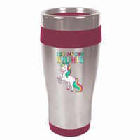 Funny I Do My Own Stunts Broken Arm Cute Magical Unicorn 16oz Travel Tumbler