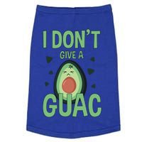 Funny I Don't Give A Guac Avocado Gift Tee Love Guac Great Gift Doggie Tank