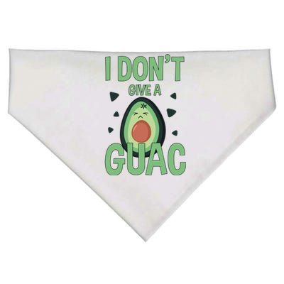 Funny I Don't Give A Guac Avocado Gift Tee Love Guac Great Gift USA-Made Doggie Bandana