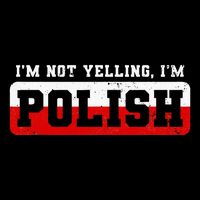 Funny I DonT Scream IM Polish Funny Doggie Tank