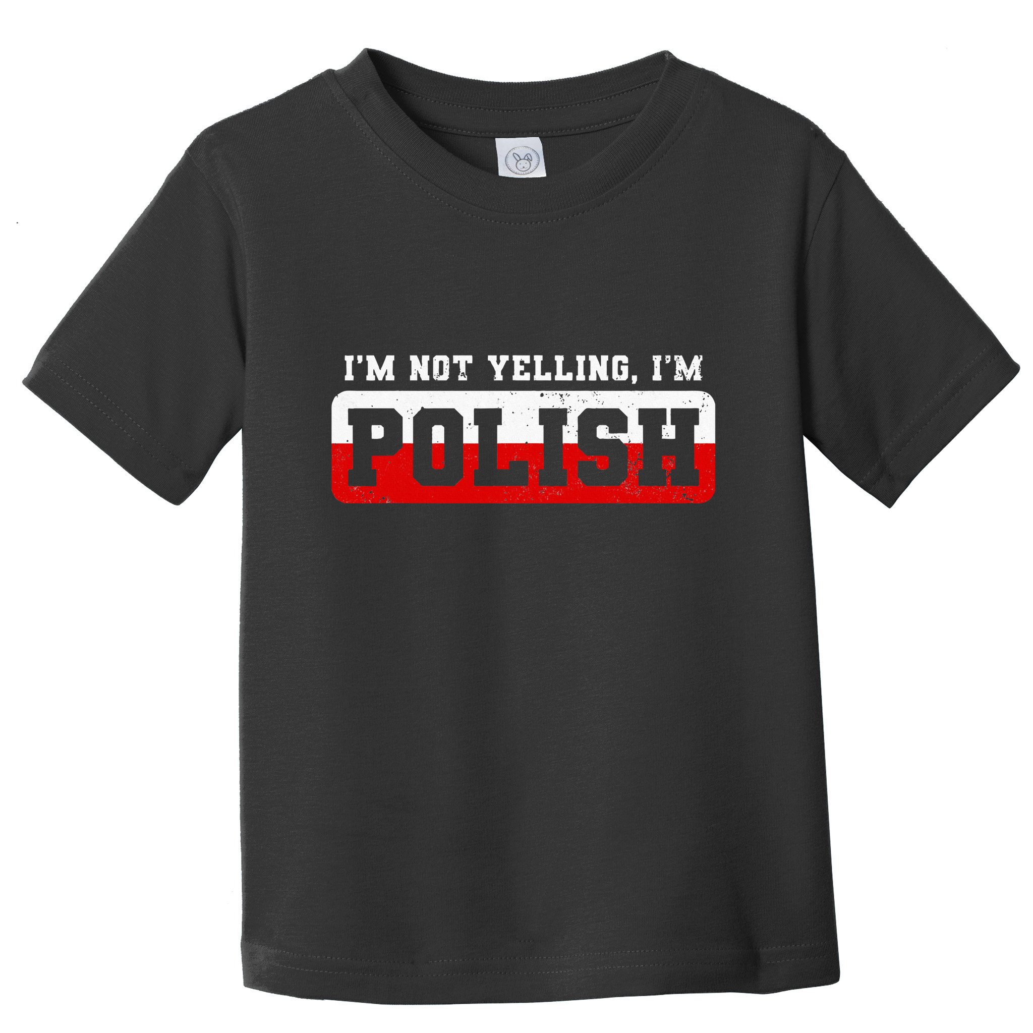 Funny I DonT Scream IM Polish Funny Toddler T-Shirt