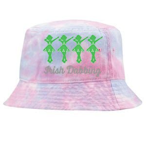 Funny Irish Dabbing Feis Irish Dance Best Gift Cute Gift Tie-Dyed Bucket Hat