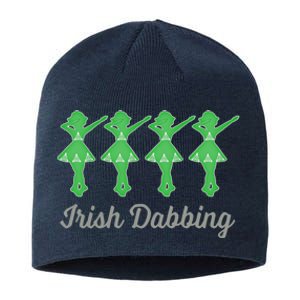 Funny Irish Dabbing Feis Irish Dance Best Gift Cute Gift Sustainable Beanie