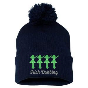 Funny Irish Dabbing Feis Irish Dance Best Gift Cute Gift Pom Pom 12in Knit Beanie