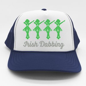 Funny Irish Dabbing Feis Irish Dance Best Gift Cute Gift Trucker Hat