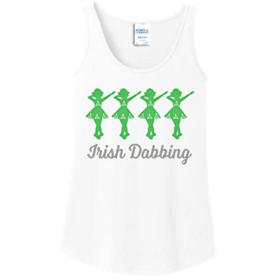 Funny Irish Dabbing Feis Irish Dance Best Gift Cute Gift Ladies Essential Tank