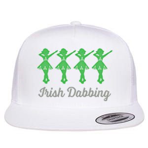 Funny Irish Dabbing Feis Irish Dance Best Gift Cute Gift Flat Bill Trucker Hat