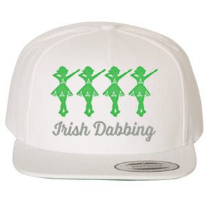 Funny Irish Dabbing Feis Irish Dance Best Gift Cute Gift Wool Snapback Cap