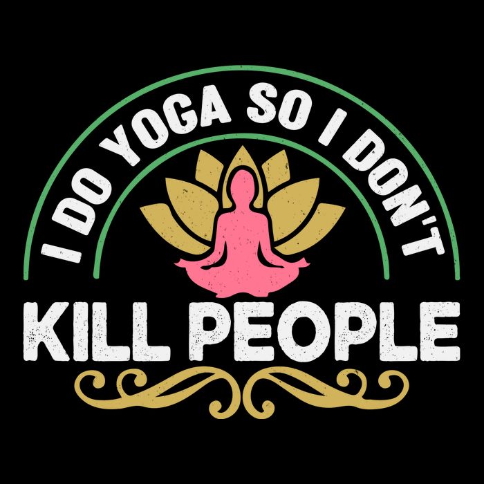 Funny I Do Yoga So I Don't Kill People Impact Tech Backpack