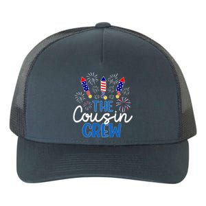 Fireworks Independence Day Yupoong Adult 5-Panel Trucker Hat