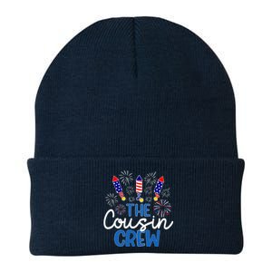 Fireworks Independence Day Knit Cap Winter Beanie