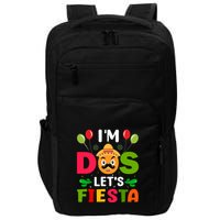 Funny I'm Dos Lets Fiesta Gift Cinco De Mayo Impact Tech Backpack