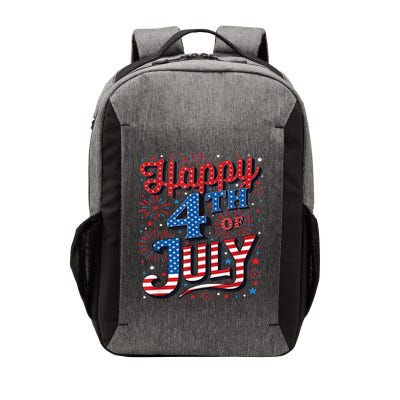Firecracker Independence Day Happy 4th Of July Gift Vector Backpack