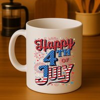 Firecracker Independence Day Happy 4th Of July Gift Coffee Mug