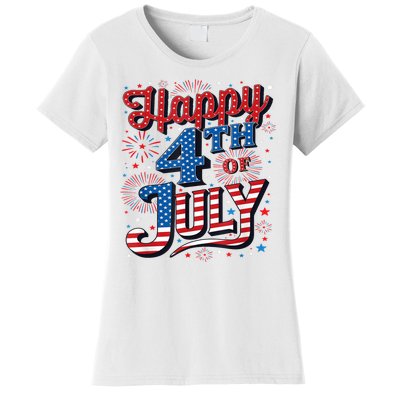 Firecracker Independence Day Happy 4th Of July Gift Women's T-Shirt