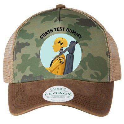 Funny I Do My Own Stunt Break Fix Repeat Crash Test Dummy Legacy Tie Dye Trucker Hat