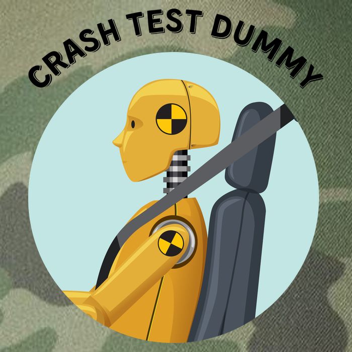 Funny I Do My Own Stunt Break Fix Repeat Crash Test Dummy Legacy Tie Dye Trucker Hat