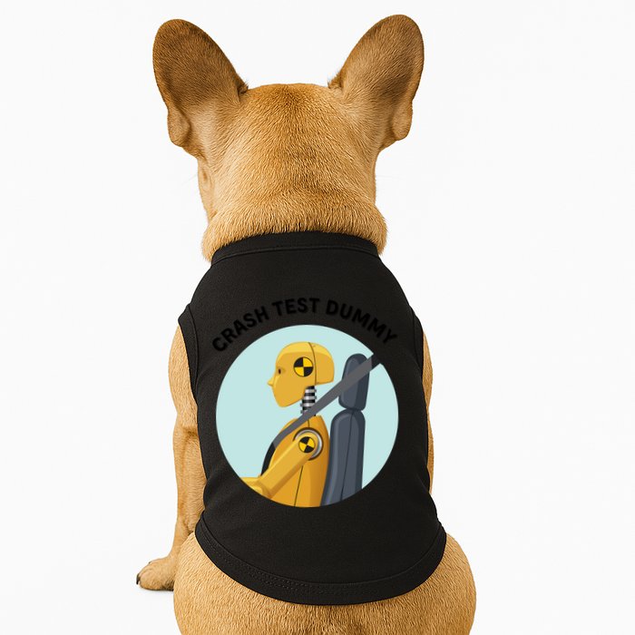 Funny I Do My Own Stunt Break Fix Repeat Crash Test Dummy Doggie Tank