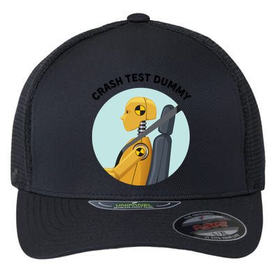 Funny I Do My Own Stunt Break Fix Repeat Crash Test Dummy Flexfit Unipanel Trucker Cap