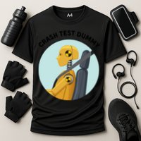 Funny I Do My Own Stunt Break Fix Repeat Crash Test Dummy Performance Shirt