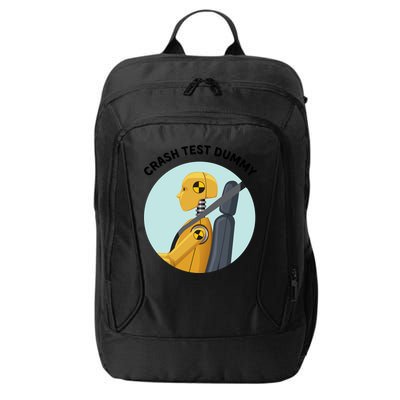 Funny I Do My Own Stunt Break Fix Repeat Crash Test Dummy City Backpack