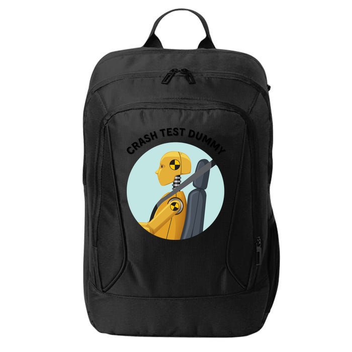Funny I Do My Own Stunt Break Fix Repeat Crash Test Dummy City Backpack