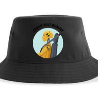 Funny I Do My Own Stunt Break Fix Repeat Crash Test Dummy Sustainable Bucket Hat