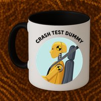Funny I Do My Own Stunt Break Fix Repeat Crash Test Dummy Mug