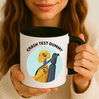 Funny I Do My Own Stunt Break Fix Repeat Crash Test Dummy Mug