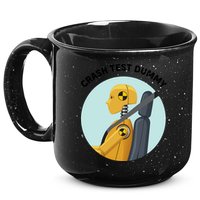 Funny I Do My Own Stunt Break Fix Repeat Crash Test Dummy 15oz Campfire Ceramic Mug