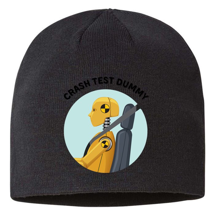 Funny I Do My Own Stunt Break Fix Repeat Crash Test Dummy Sustainable Beanie
