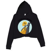 Funny I Do My Own Stunt Break Fix Repeat Crash Test Dummy Crop Fleece Hoodie
