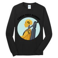 Funny I Do My Own Stunt Break Fix Repeat Crash Test Dummy Tall Long Sleeve T-Shirt
