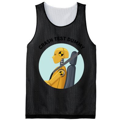 Funny I Do My Own Stunt Break Fix Repeat Crash Test Dummy Mesh Reversible Basketball Jersey Tank