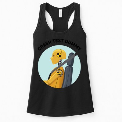 Funny I Do My Own Stunt Break Fix Repeat Crash Test Dummy Womens Tank Top