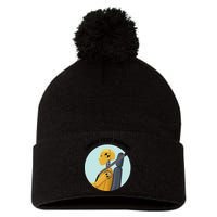 Funny I Do My Own Stunt Break Fix Repeat Crash Test Dummy Pom Pom 12in Knit Beanie