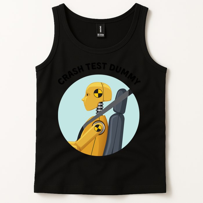 Funny I Do My Own Stunt Break Fix Repeat Crash Test Dummy Tank Top