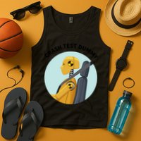 Funny I Do My Own Stunt Break Fix Repeat Crash Test Dummy Tank Top