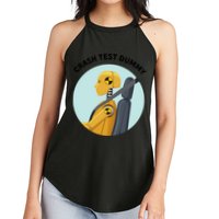 Funny I Do My Own Stunt Break Fix Repeat Crash Test Dummy Women's Perfect Tri Rocker Tank