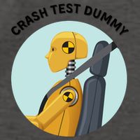Funny I Do My Own Stunt Break Fix Repeat Crash Test Dummy Vector Backpack