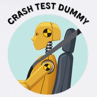 Funny I Do My Own Stunt Break Fix Repeat Crash Test Dummy Garment-Dyed Sweatshirt