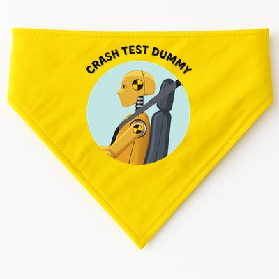 Funny I Do My Own Stunt Break Fix Repeat Crash Test Dummy USA-Made Doggie Bandana
