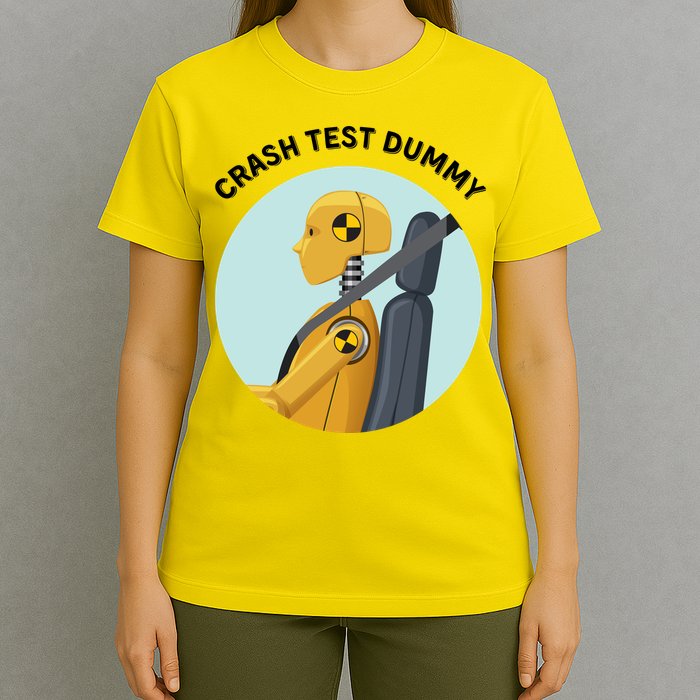 Funny I Do My Own Stunt Break Fix Repeat Crash Test Dummy T-Shirt